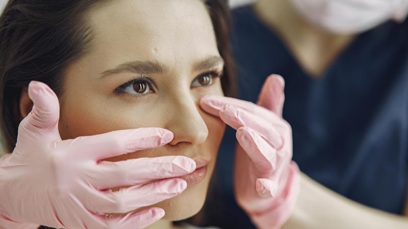 rinoplastia vs alectomía nasal